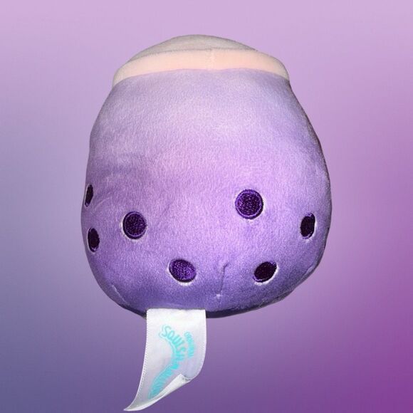 Poplin The Boba Lavender Plush Stuffed Animal 3.5” - Picture 5 of 5